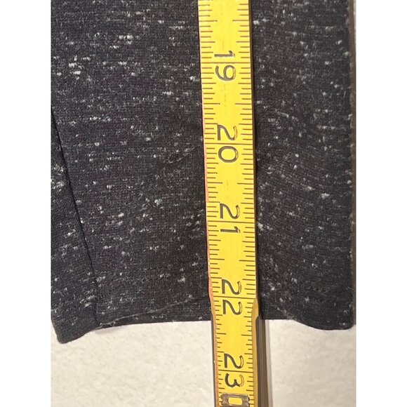 J. Jill Wearever Double-Face Jersey V-Neck Tunic Black Speckle Size M Petite - Picture 10 of 10